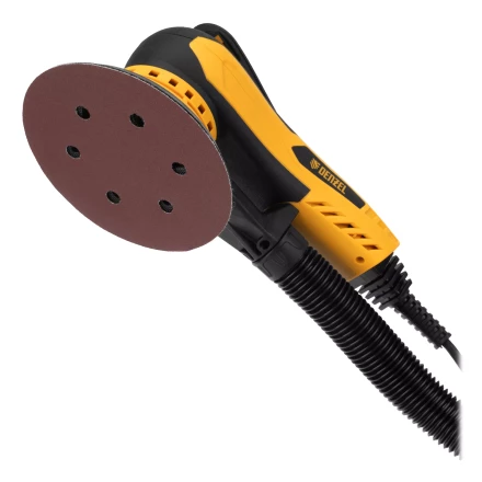 Машина шлифовальная орбитальная бесщет Denzel OS-150-BL 27606, 350 Вт, 4000-10000 об/мин купить в Губкинске