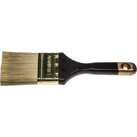 STAYER “KANEKARON-EURO”. Кисть плоская, искусственная щетина, деревянная ручка, 75мм 0106-075 купить в Губкинске