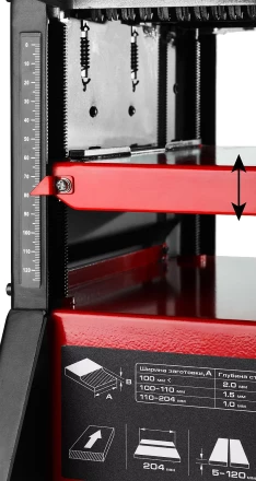 Станок фуговально-рейсмусовый СРФ-204-1500 серия МАСТЕР купить в Губкинске