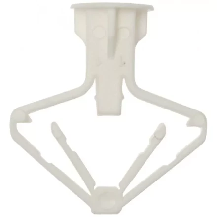 Дюбель ЗУБР &quot;МАСТЕР&quot; полипропиленовый, тип &quot;Бабочка&quot;, для пустотелых конструкций, 10 х 50 мм, 100 шт 4-301325 купить в Губкинске