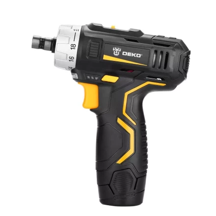 Дрель аккумуляторная в наборе DEKO GCD12DU3 3 в 1, 063-4081 купить в Губкинске