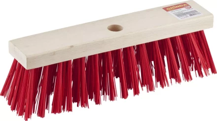 Щетка GRINDA "EURO" уличная без ручки, буковая колодка, жесткая щетина, 30см 39192-30 купить в Губкинске