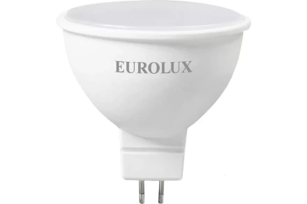Лампа светодиодная EUROLUX LL-E-MR16-7W-230-4K-GU5.3 76/2/24 купить в Губкинске