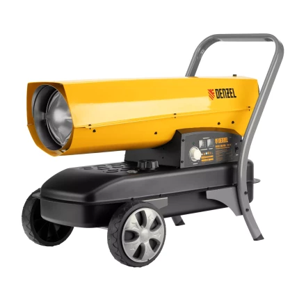 Дизельная тепловая пушка DHG-45i, 45 кВт, 1000 м3/ч, прямой нагрев, электронный термостат Denzel 96485 купить в Губкинске