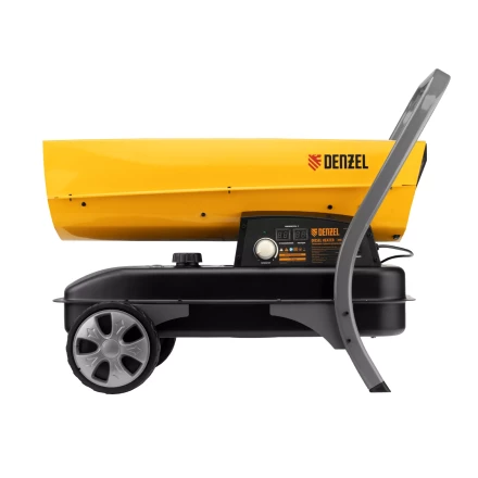 Дизельная тепловая пушка DHG-45i, 45 кВт, 1000 м3/ч, прямой нагрев, электронный термостат Denzel 96485 купить в Губкинске