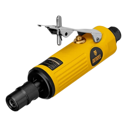 Пневмошлифмашина прямая Denzel 57464 PGS25000, 25000 об/мин, 10 шлиф. камней, цанга - 3, 6 мм, 113 л/мин купить в Губкинске