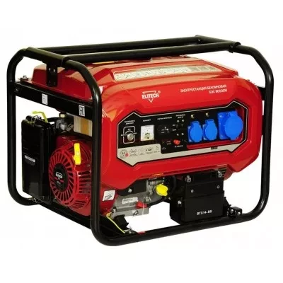 Генератор бензиновый ELITECH БЭС 8000ЕМ купить в Губкинске