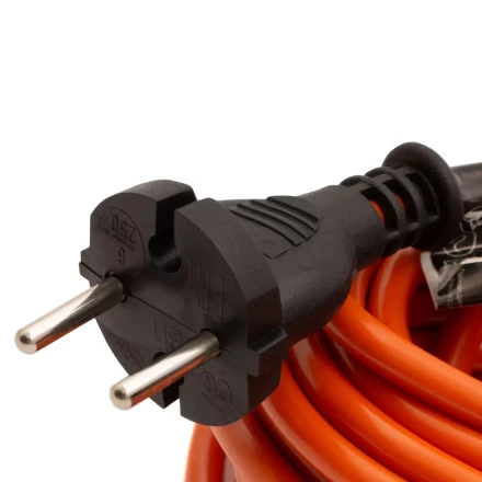 Удлинитель-шнур силовой Сибртех 30 м, 6А, тип УХз6, ПВС, 1 розетка без заземления 95813 купить в Губкинске