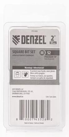 Бита S2x50, 5 шт. Denzel 7711325 купить в Губкинске