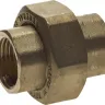 Соединитель GENERAL FITTINGS с накидной гайкой, латунь, г/г, 1/2" 51037-G/G-1/2 купить в Губкинске