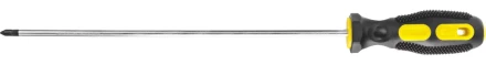 Отвертка STAYER &quot;MASTER&quot;, двухкомпонентная рукоятка, магнитный наконечник, PH1x250мм 2510-1-25_z01 купить в Губкинске