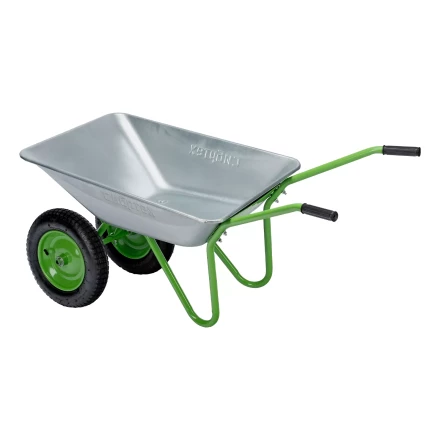 Тачка садовая Сибртех 689135, 2-х колесная, грузоподъемность 120 кг, объем 65 л купить в Губкинске