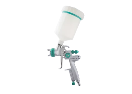 Пневматический краскопульт AG 801 HVLP , гравитационный, сопло 1,5мм и 1,8 мм Stels 57360 купить в Губкинске