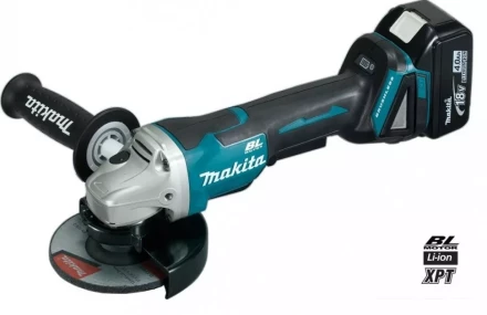 Аккумуляторная углошлифовальная машина Makita DGA508RME купить в Губкинске