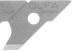 Лезвие OLFA перовое для CMP-1, 5х24,5х0,5мм, 15шт OL-COB-1 купить в Губкинске