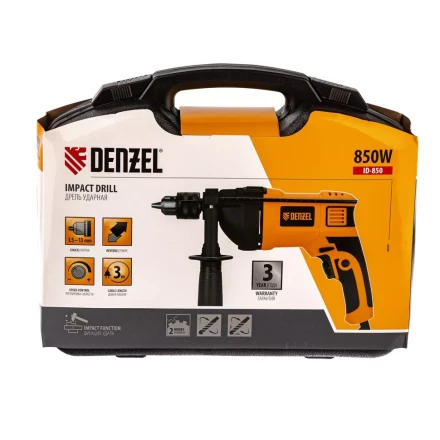 Дрель ударная ID-850 Denzel 26309 купить в Губкинске