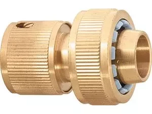 Соединитель латунный быстросъемный для шланга 3/4&quot;  PALISAD 66260 купить в Губкинске