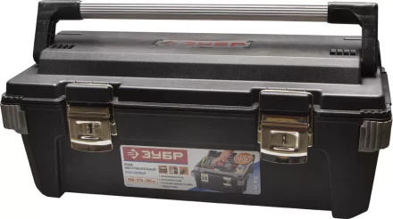 Ящик ЗУБР &quot;УМЕЛЕЦ&quot; пластмассовый для инструмента, 25.5&quot; 38141-25 купить в Губкинске