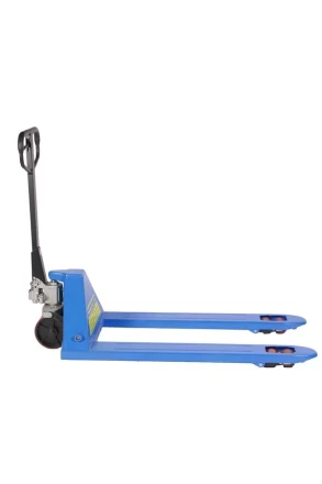 Тележка гидравлическая широковильная 2500 кг 1220х685 мм полиуретановые колеса TOR RHP(BF) PRO 1010177 купить в Губкинске