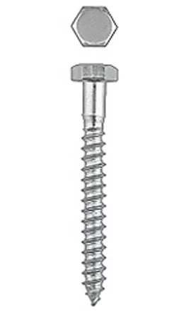 Шурупы ЗУБР "МАСТЕР" с шестигранной головкой, оцинкованные, 6x50мм, 100шт 4-300451-06-050 купить в Губкинске