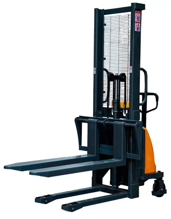 Штабелер гидравлический с электроподъемом 1,5 т 1,6 м XILIN CDD15B-E (WET) с раздвижными вилами 1009593 купить в Губкинске