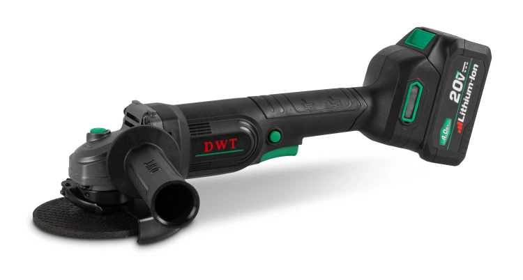 Бесщеточная аккумуляторная углошлифовальная машина DWT AWSP-20-125 D-4C2 BMC купить в Губкинске