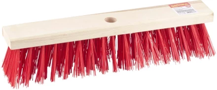 Щетка GRINDA "EURO" уличная без ручки, буковая колодка, жесткая щетина, 40см 39192-40 купить в Губкинске