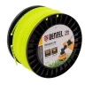 Леска для триммера витой квадрат, 4,0мм х 106м, на DIN катушке FLEX CORD// Denzel 96803 купить в Губкинске