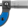 Микрометр ЗУБР "ЭКСПЕРТ" гладкий механический, МК 25, диапозон 0-25мм, шаг измерения 0,01мм 34480-25_z01 купить в Губкинске