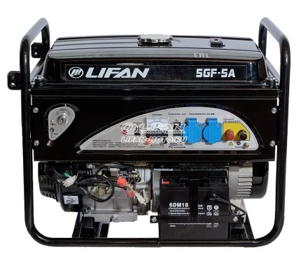Бензогенератор LIFAN 5GF-5A купить в Губкинске
