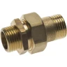 Соединитель GENERAL FITTINGS прямой с накидной гайкой, латунь, ш/ш, 1/2" 51037-S/S-1/2 купить в Губкинске