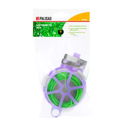 Подвязка из мягкой проволоки, бобина 20 м Palisad 644888 купить в Губкинске