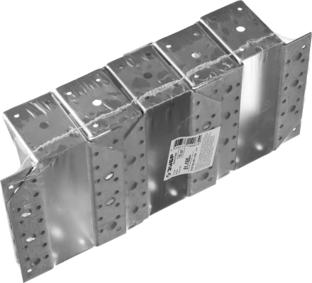 Опора бруса ЗУБР "МАСТЕР" открытая, 51х165мм, 10шт 310185-051-165 купить в Губкинске