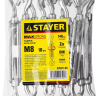 Талреп DIN 1480, крюк-крюк, оцинкованный, М8, 10 шт, STAYER Master 30525-08 30525-08 купить в Губкинске