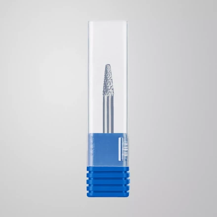 Зубр Твердосплавная борфреза L - конус с закругленным углом 28°, 6 х 16 мм, радиус 1.2 мм (28810-6-16) купить в Губкинске