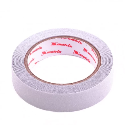 Лента клейкая противоскользящая прозрачная 25 мм x 5 м Matrix 88709 купить в Губкинске