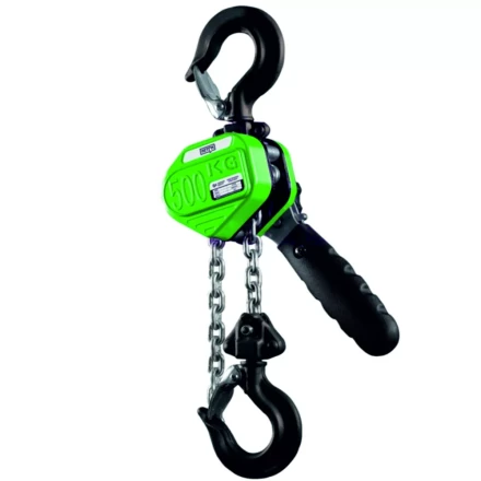 Таль ручная рычажная HITCH LHM104-G МИНИ 0.5 т 9 м. Гальваническая цепь (SZ060999) купить в Губкинске