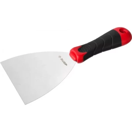 Шпатель ЗУБР &quot;МАСТЕР&quot;, профилированное нержавеющее полотно, 2к ручка, 100мм 10072-10 купить в Губкинске