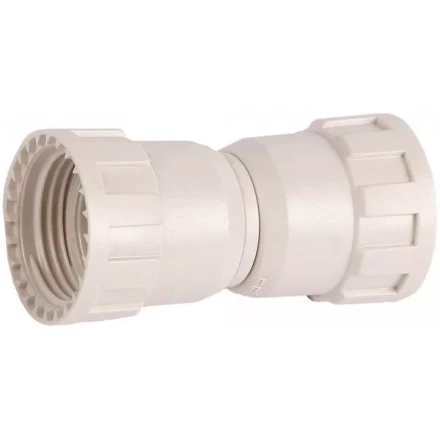 Соединитель ЗУБР &quot;ШиреФит&quot; &quot;накидная гайка - накидная гайка&quot;, 20мм 51496-20 купить в Губкинске