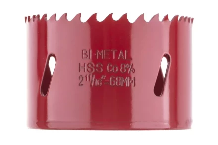 Коронка биметаллическая HAMMER Ф68х38мм 5/8&quot; BiMETALL (224-013) купить в Губкинске