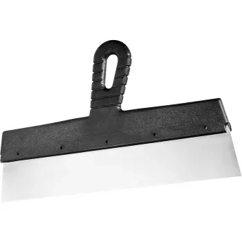 Шпатель фасадный из нержавеющей стали 350 мм пластмассовая ручка 85108 купить в Губкинске