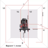 Нивелир лазерный ADA Combine 4V+6Dots купить в Губкинске
