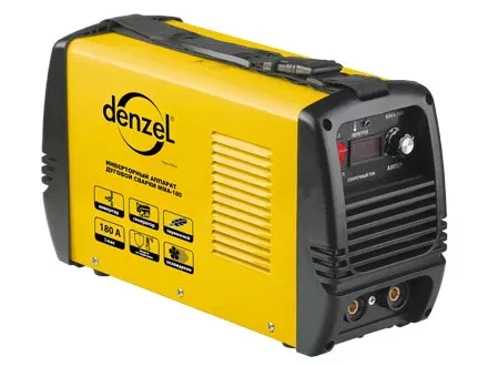 Инверторный аппарат дуговой сварки ММА-160 160 А ПВР 60% диам. 1,6-4 мм  Denzel 94330 купить в Губкинске