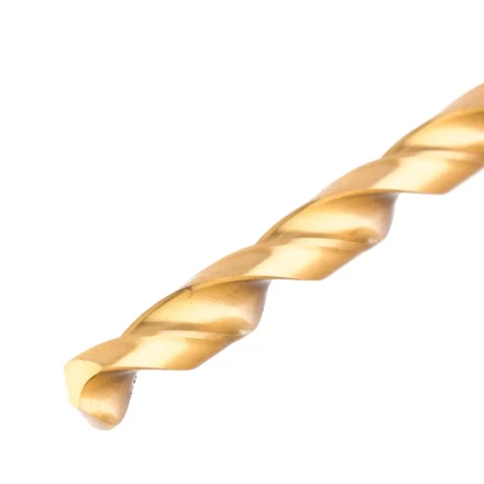 Сверло спиральное по металлу Matrix, 10 x 300 мм, HSS, нитридтитановое покрытие, 714310 купить в Губкинске