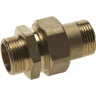 Соединитель GENERAL FITTINGS прямой с накидной гайкой, латунь, ш/ш, 3/4" 51037-S/S-3/4 купить в Губкинске