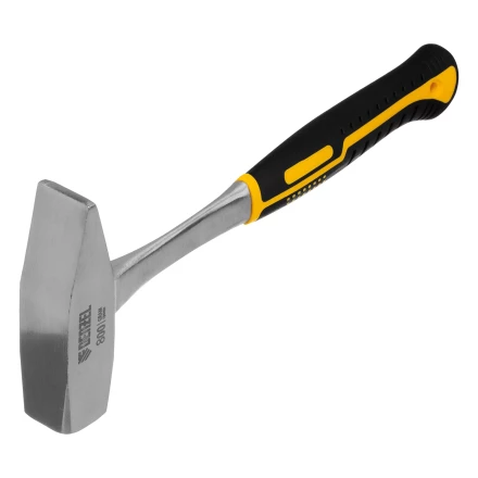 Молоток слесарный 800 г Denzel 10405, цельнометаллический, двухкомпонентная рукоятка купить в Губкинске