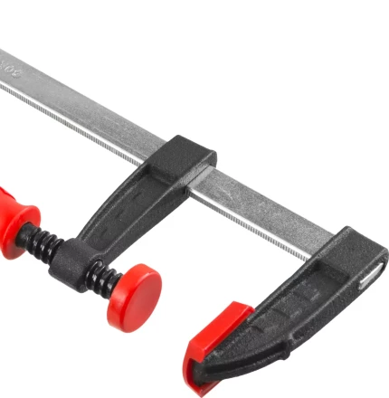 Струбцина ЗУБР &quot;МАСТЕР&quot;, тип &quot;F&quot;, пластмассовая ручка, стальная закаленная рейка, 50х250мм 32150-050-250 купить в Губкинске
