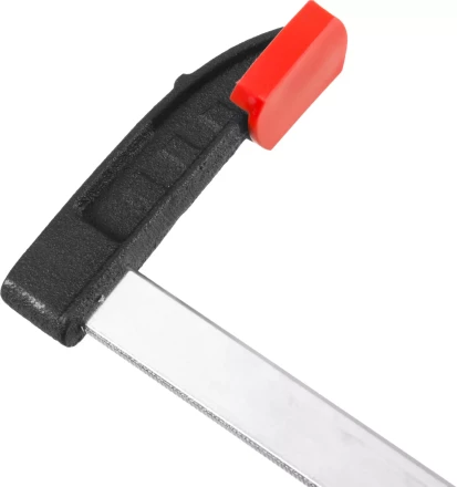 Струбцина ЗУБР &quot;МАСТЕР&quot;, тип &quot;F&quot;, пластмассовая ручка, стальная закаленная рейка, 50х250мм 32150-050-250 купить в Губкинске