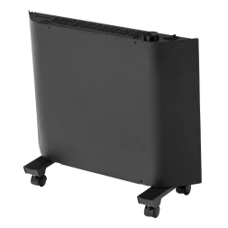 Конвектор электрический Denzel XCE-1000 B, 230 В, 1000 Вт, X-образный нагреватель черный 98127