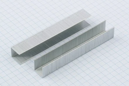 Скобы 12 мм для мебельного степлера усиленные тип 53 1000 шт GROSS 41712 купить в Губкинске